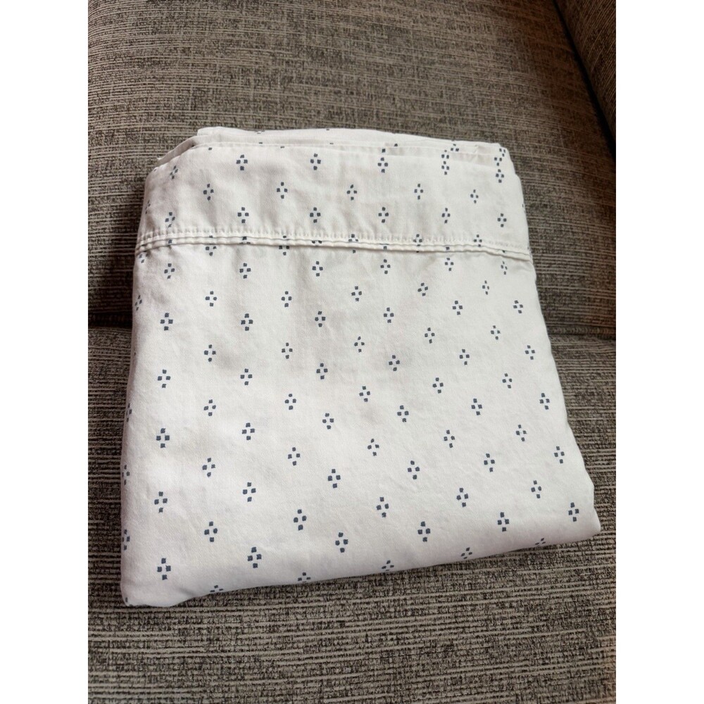 Queen Flat Sheet 400 Thread Count Printed Performance  100% Cotton Threshold!